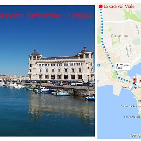 La Casa Sul Viale Leilighet Syracuse Eksteriør bilde
